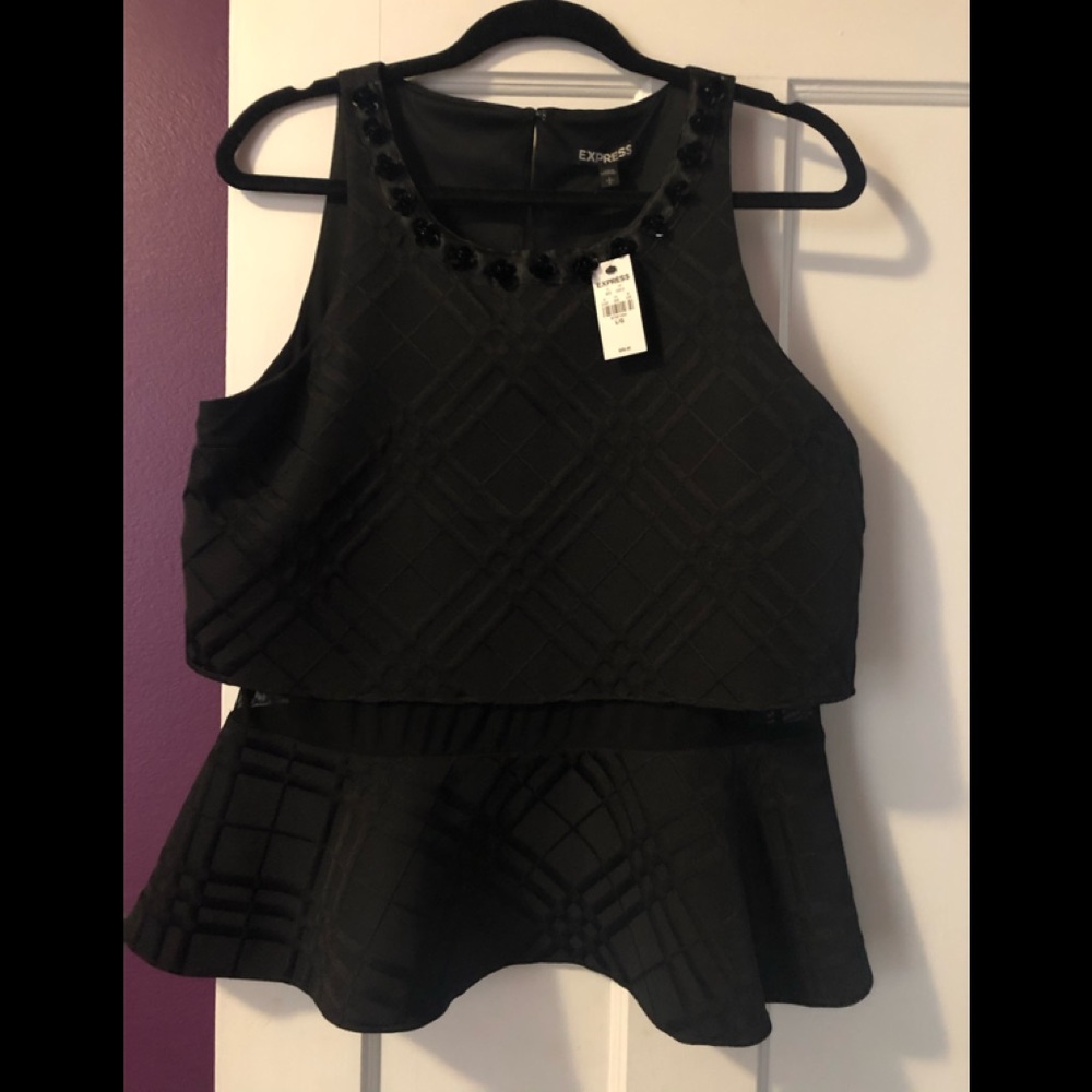 Peplum top